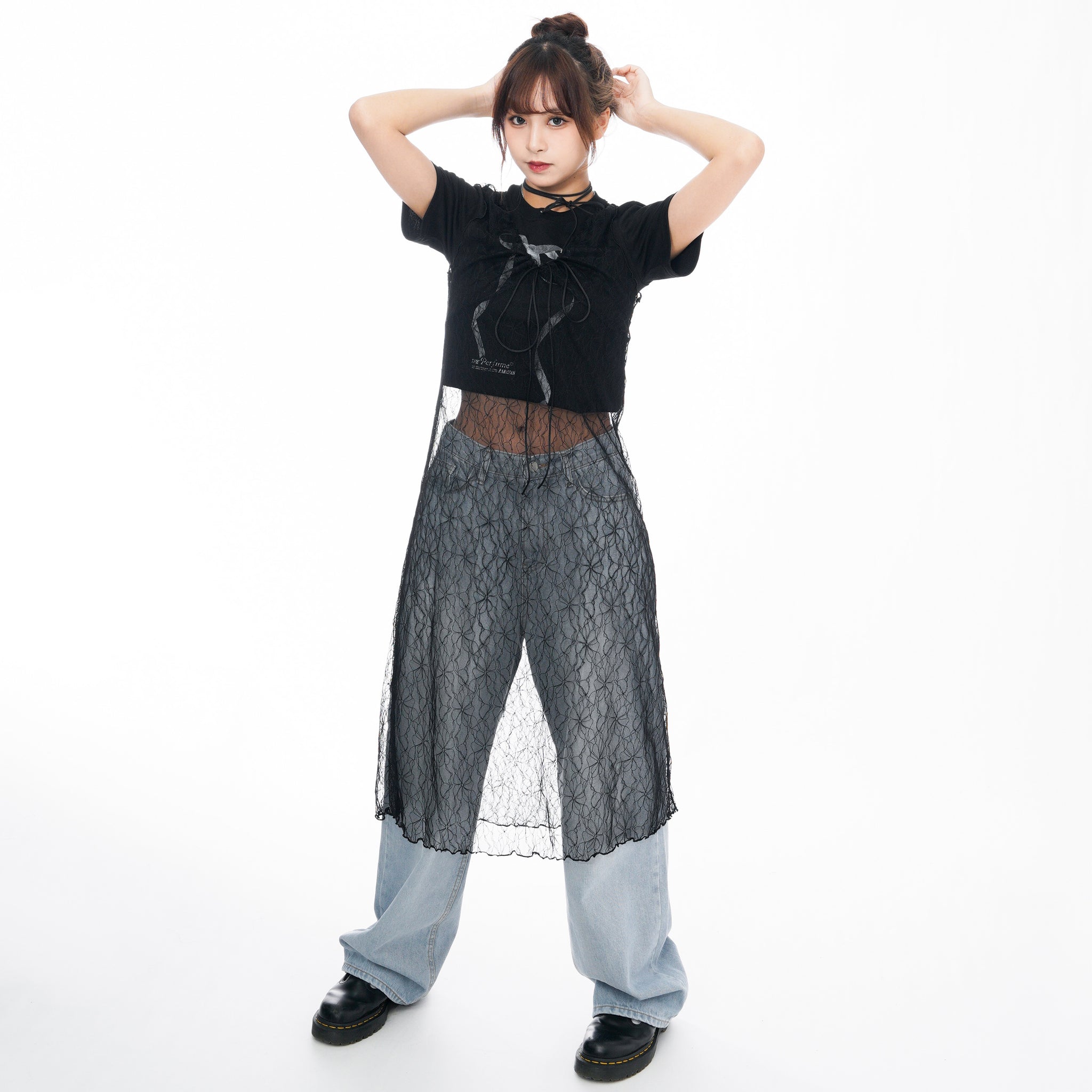 Routine High-waist Wide Denim Pants/ 2色