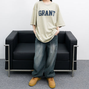 [UNISEX] GRANT PIGMENT T-SHIRT/ 2色