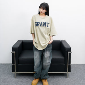 [UNISEX] GRANT PIGMENT T-SHIRT/ 2色