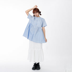 [OPS] BLOUSE SHIRT DRESS/ 3色