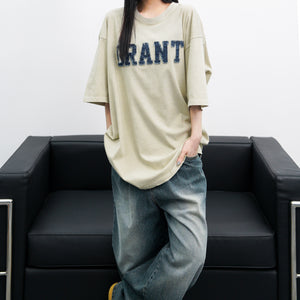 [UNISEX] GRANT PIGMENT T-SHIRT/ 2色