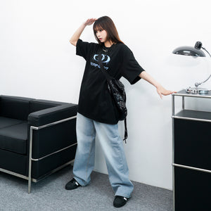 Routine High-waist Wide Denim Pants/ 2色