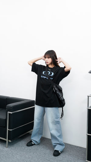 Routine High-waist Wide Denim Pants/ 2色