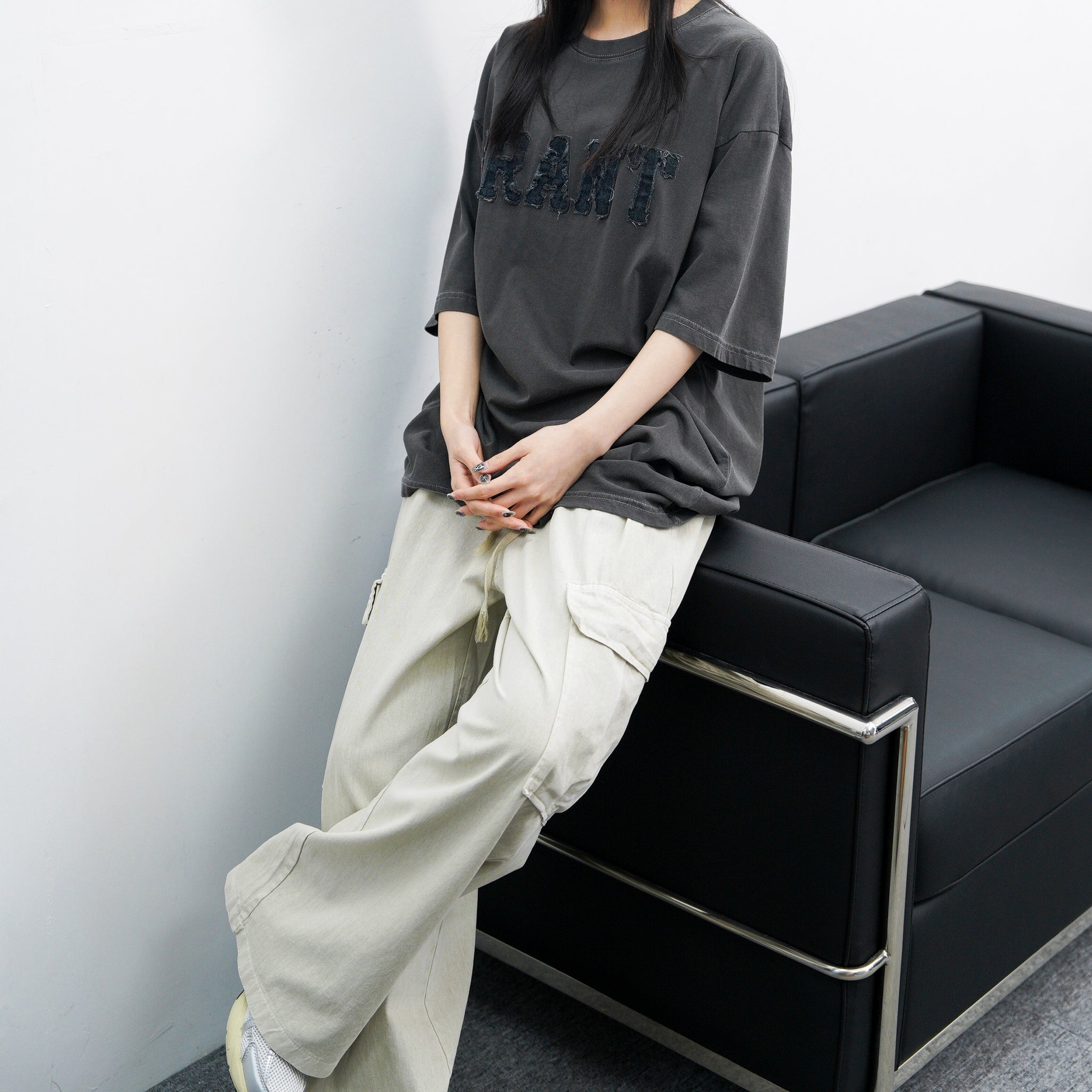 [UNISEX] GRANT PIGMENT T-SHIRT/ 2色
