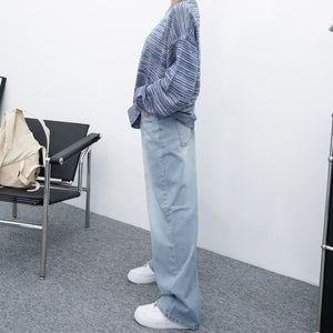 Routine High-waist Wide Denim Pants/ 2色