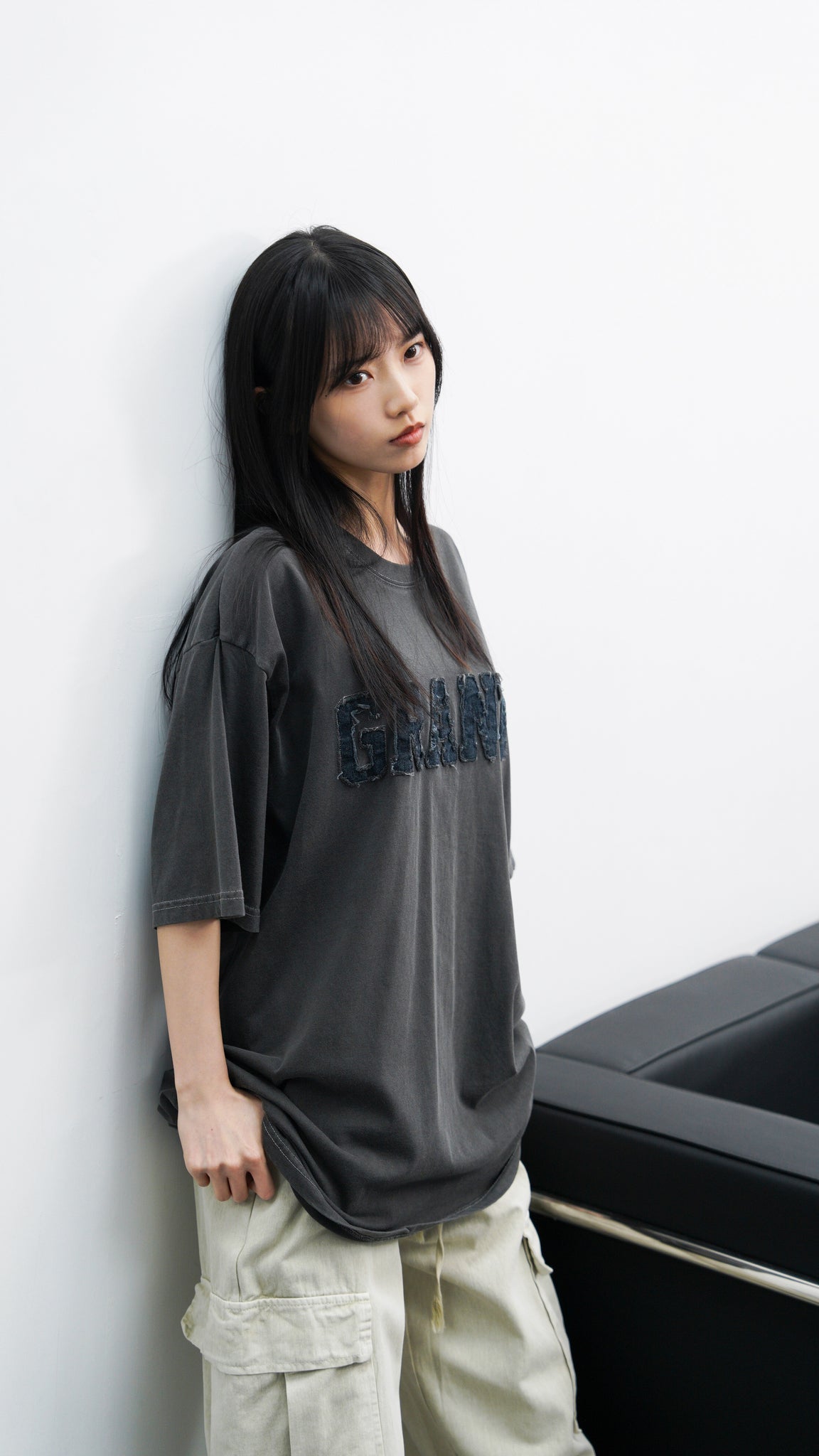 [UNISEX] GRANT PIGMENT T-SHIRT/ 2色