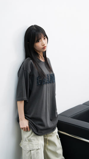 [UNISEX] GRANT PIGMENT T-SHIRT/ 2色