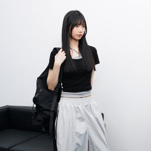 [可前後調轉] Unbalanced Sleeveless/ 3色