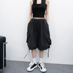 SQUARE NECK STRING SLEEVELESS/ 2色