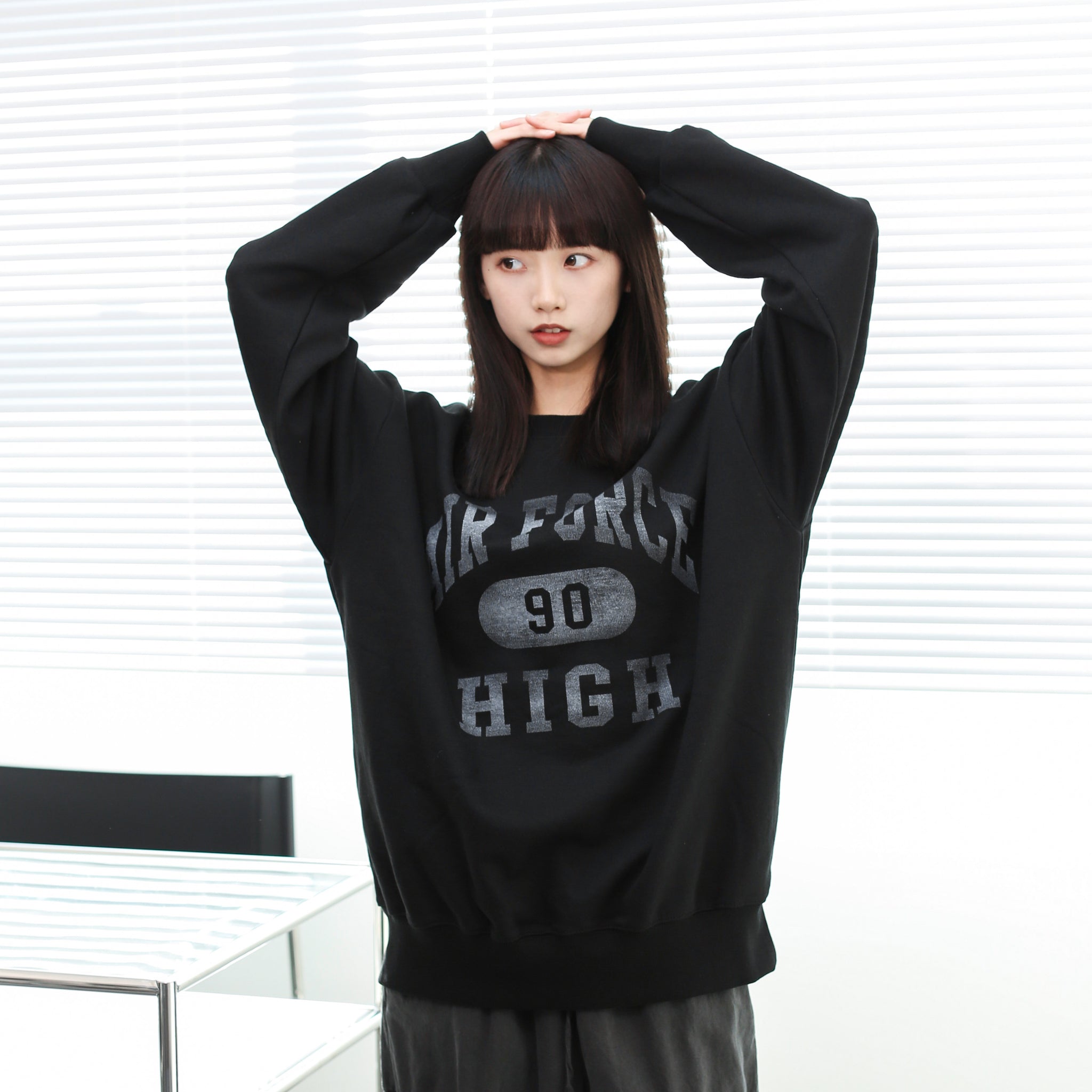 [UNISEX]Air Force Sweatshirt/ 1色