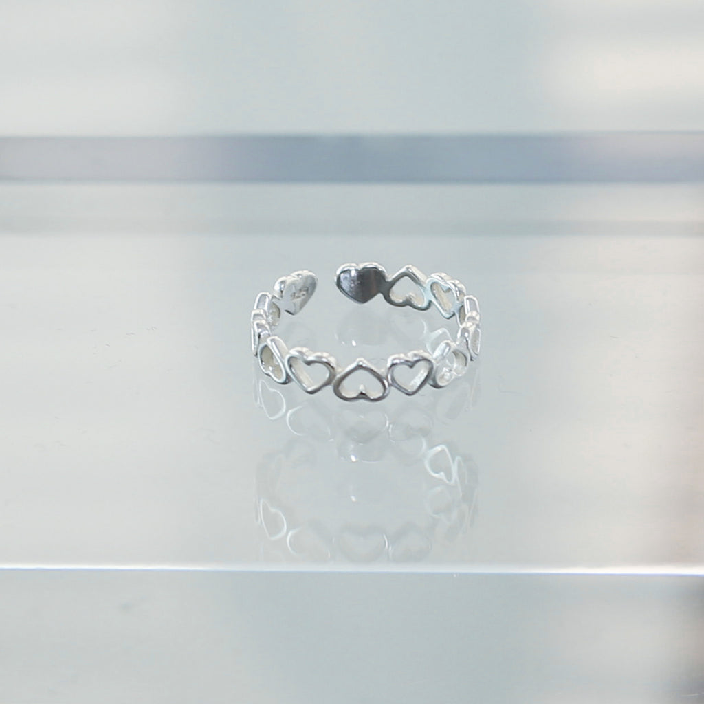 Heart Band Ring/ 1色