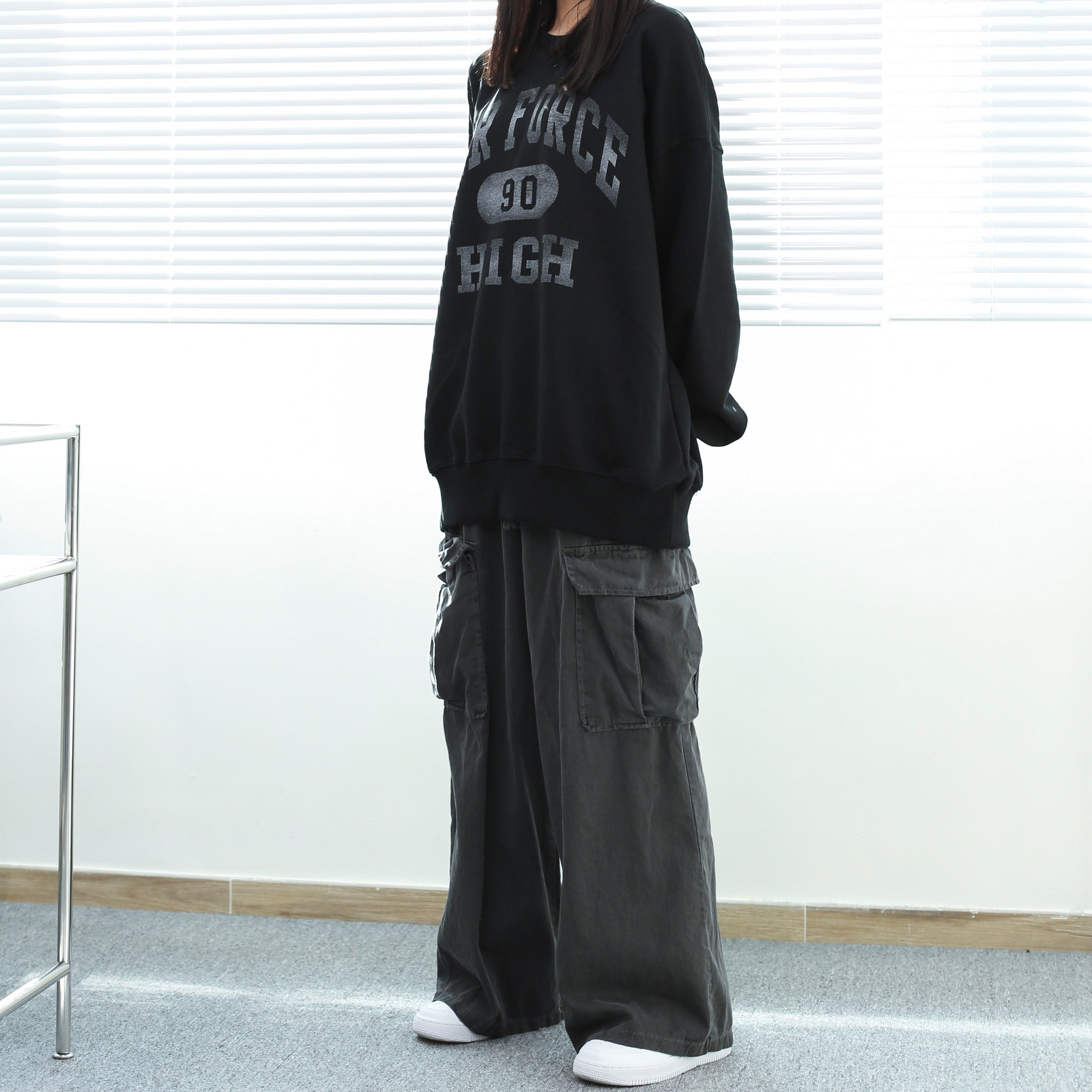 [UNISEX]Air Force Sweatshirt/ 1色