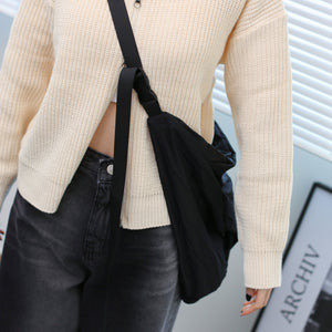 [BEST] Nylon Buckle Cross Bag/ 1色