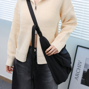 [BEST] Nylon Buckle Cross Bag/ 1色